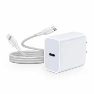 iPhone 充電器 PD 20W 急速充電器 0.9M USB-C iPhone 充電ケーブル付き 【PSE認証済み】 Haoano PD対応 タイプC アイフォン 充電器 ACア