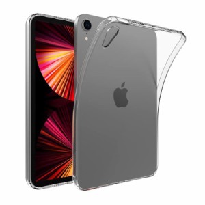 iPad Pro 12.9 ケース【COKOVI】iPad Pro 12.9 2020 ケース クリア ソフト シリコン TPU ケース 超軽量 衝撃防止 (iPad mini 6, クリア)