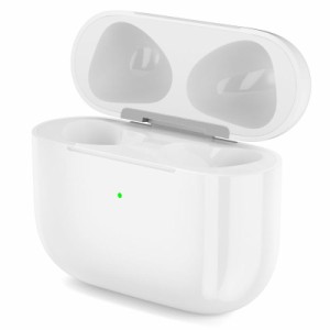 充電ケース Airpods 第3世代との交換性あり Airpods 3用充電ケース エアーポッズ 第3世代用充電器 ワイヤレス充電可 Bluetoothペアリング