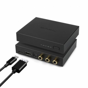 SMSL PS100 デジタルアナログオーディオコンバーター USB/Bluetooth/光/同軸/HDMI ARC入力ステレオ L/R RCA出力 トスリンクSPDIF 192kHz 