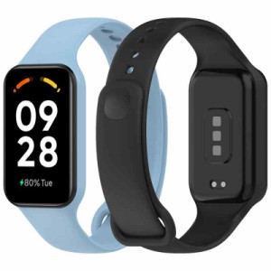 [RoSoki] Xiaomi Redmi Band 2 対応 バンド シリコンバンド スポーツストラップ 時計バンド 替えストラップ 交換ベルト 柔軟性 伸縮性 耐