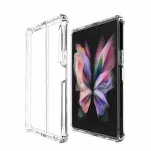 Galaxy Z Fold5 SC-55D SCG22 専用クリア ソフト シリコン TPU 保護ケース超軽量 衝撃防止 落下防止 超薄型 防指紋TPUクリアケース 保護