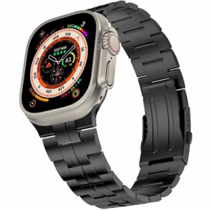 高級チタンバンド Apple Watch Ultra/Ultra 2 49mm専用バンド アップルウォッチ Ultra/Ultra 2 交換バンド Apple Watch Ultra/Ultra 2同