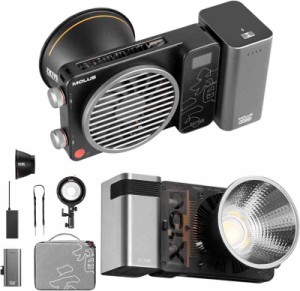 ZHIYUN X100 高パワーポケットライト 100W COB撮影ライト 2700-6500K CRI95 TLCI97 TYPE-C対応 APP制御可能 ポートレート撮影/インタビュ