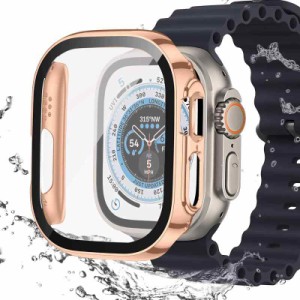 YAODLE Apple Watch ケース 40mm 対応 series se2/se/6/5/4 アップルウォッチ カバー 防水・防塵 Apple Watch カバー PC素材 3D直角エッ