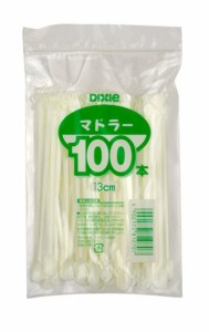 日本デキシー 使い捨てプラスチックマドラー (100本入)