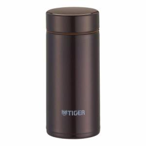 タイガー魔法瓶(TIGER) 水筒 軽量 スクリュー マグボトル 真空断熱ボトル タンブラー利用可 (200ml, ディープブラウン)