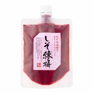 しそ練梅 180g 塩分約20% チューブ入【 紀州南高梅干 使用 】練り梅・ねり梅・梅肉 (180グラム (x 1))