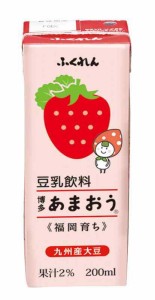 ふくれん 豆乳飲料博多あまおう 200ml ×24本