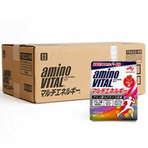 【ケース販売】味の素 アミノバイタル ゼリードリンク マルチエネルギー りんご味 180g×24個 アミノ酸 1500mg ビタミン カルシウム 栄養