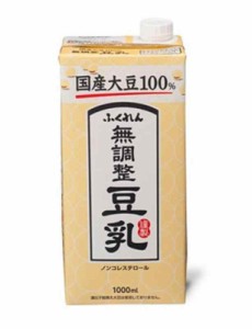 ふくれん 国産大豆無調整豆乳 1L ×6個