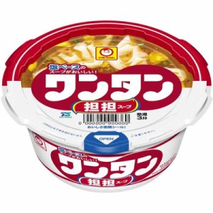 [新パッケージ] マルちゃん ワンタン 担担スープ 32g ×12個