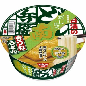 日清食品 日清のどん兵衛 きつねうどん だし比べ南 カップ麺 96g ×12個