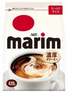 AGF マリーム 袋 420g×2袋 【 コーヒーミルク 】【 コーヒークリーム 】【 詰め替え 】