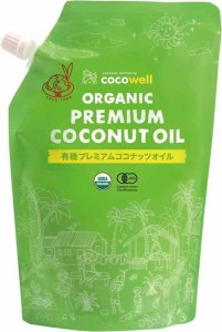 cocowell (ココウェル) 創健社 料理油 プレミアムココナッツオイル 460g × 3