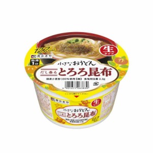 寿がきや 小さなおうどんとろろ昆布 86g ×12個