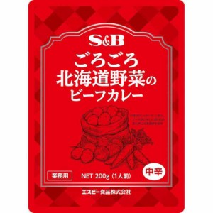 エスビー食品 ごろごろ北海道野菜のビーフカレー 200g×10個