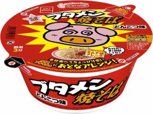 エースコック ブタメン焼そば おとなアレンジ キムチ味フレーク付き 105g ×12個