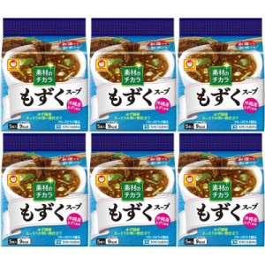 マルちゃん 沖縄産もずくスープ5P×6袋