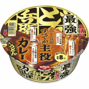 日清食品 日清の最強どん兵衛 カレーうどん [30種のスパイスの旨み] カップ麺 94g ×12個