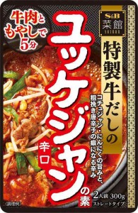 S&B 菜館 ユッケジャンの素辛口 300g×5袋