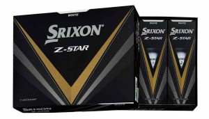 DUNLOP(ダンロップ) ゴルフボール SRIXON Z-STAR/Z-SATR XV/Z-STAR ダイヤモンド 2023年モデル 1ダース (Z-STAR(ホワイト), ＦＦ)