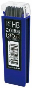 たくみ ノック式鉛筆 替芯 HB 30本入 7853