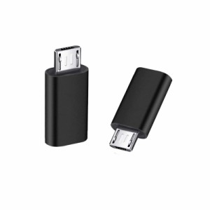  マイクロUSB変換アダプター タイプC Micro USB 変換アダプタ 2個入り Type C メス to Micro USB オス 変換コネクタ 充電とデータ転送 Ga