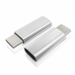 「2個セット」ライトニング 変換 → USB-C アダプタ BabyElf ライトニング (メス) から USB タイプC 変換 アダプタ 充電可能 Galaxy S20 