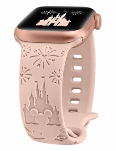 [Girovo] Apple Watch バンド/アップルウォッチ バンド 49mm 45mm 44mm 42mm 41mm 40mm 38mm, あっぷるうぉっちキャラクターバンド Apple