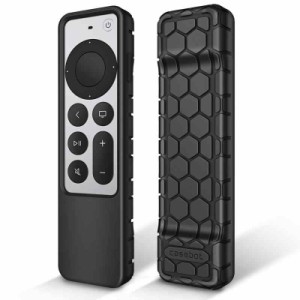 Fintie for 2021 Apple TV 4K / 2022 Apple TV 4K 第3世代 / 2021 Apple TV HD リモコンカバー シリコン保護ケース 軽量 滑りとめ 耐衝撃