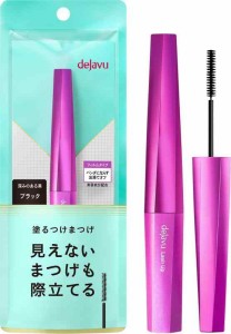 dejavu デジャヴュ 塗るつけまつげ 自まつげ際立てタイプ ラッシュアップ 1 ブラック マスカラ 超極細三角ブラシ フィルムタイプ