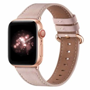 アップルウォッチ バンド コンパチブル apple watch バンド レディース レザー 本革製 40mm 41mm 38mm 44mm 45mm 49mm 42mm交換ベルト男