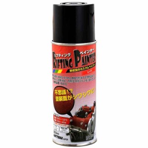 デイトナ(Daytona) バイク用 缶スプレー 300ml 結晶塗装 焼き付け乾燥が必要 耐熱温度160-170度 リフティングペインター レッド 72717