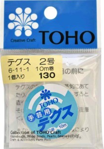 TOHO テグス 太さ約0.23mm×約10m巻 2号 スキ 6-11-1