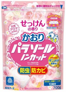 白元アース パラゾール かおりパラゾールノンカット袋入 700g 引き出し・衣装ケース用 防虫剤