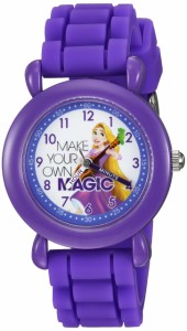 ディズニーGirl s ラプンツェル QuartzプラスチックとシリコンCasual Watch  Color パープルモデ