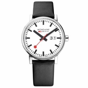 モンディーン 腕時計 エォ2 ビッグデイト MSE.40210.LB 削除 ブラック