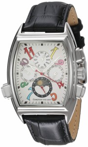 Christian Van Sant メンズ CV2131 Grandeur アナログディスプレイ 自動巻き ブラック 腕時計