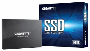 ギガバイトGIGABYTE SSD 120GB NANDフラッシュSATA III 2.5インチ内部SSD - GP-GSTFS31120GNTD 2.5インチGP-GSTFS3