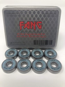Fang Originals ロングボードスケートボードベアリング 8個パック