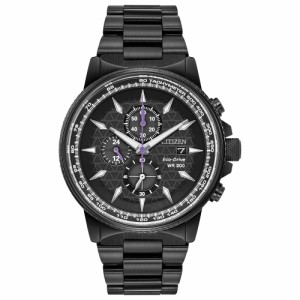 並行輸入品CITIZEN MARVEL BLACK PANTHER シチズン マーベル ブラックパンサー CA0297-52W 腕時計 メ