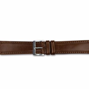 Sonia Jewels 19mm Brown Genuine Calf Leather Watch Band 7.5