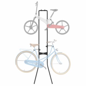 VEVOR 自転車収納ラック 自立式 重力壁垂直バイクラック 完全に調節可能なバイクラック 頑丈