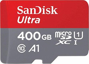 SanDisk 400GB Ultra microSDXC 120MBs A1 Class 10 UHS-I並行輸入品