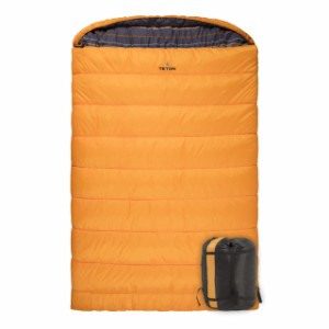 TETON Sports Mammoth 0F Queen-Size Double Sleeping Bag Warm and Comfortable for Family Camping 141並行輸入並行