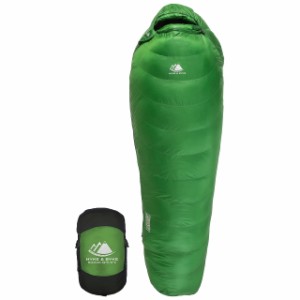 Hyke  Byke Katahdin 32 F Hiking  Backpacking Sleeping Bag - 4 Season 625FP Ultralight Sleeping Bag - Water Resistant - For