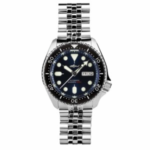 Heimdallr Stainless Steel SKX007 Dive Watches for Men NH36A Movement C3 Luminous Mens Automatic Watches 200 Meter Water Res