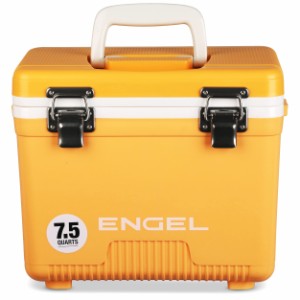 Engel UC7 7.5クォート 漏れ防止 気密 ドライボックスクーラー 小型ハードシェルランチボックス