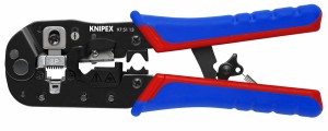 KNIPEX Tools 97 51 13 圧着ペンチ RJ45ウエスタンプラグ用 7-12インチ並行輸入品